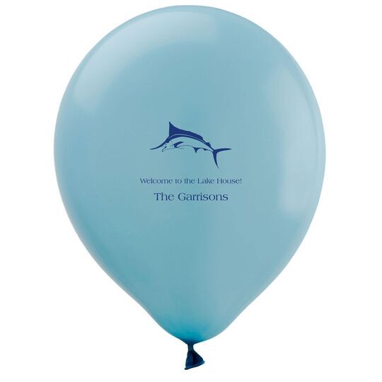Swordfish Latex Balloons